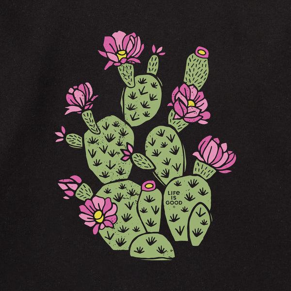 Life Is Good Adult Unisex Cactus Flowers Every Wear Hoodie Sweatshirt