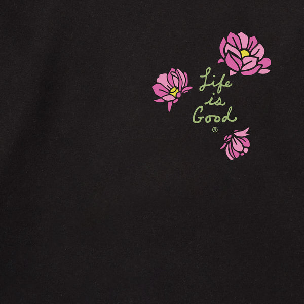 Life Is Good Adult Unisex Cactus Flowers Every Wear Hoodie Sweatshirt