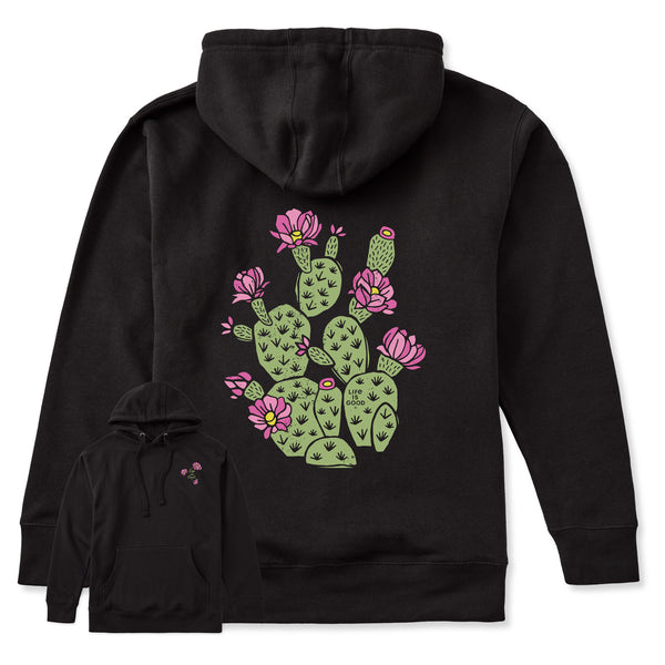 life is good Adult Unisex Cactus Flowers Every Wear Hoodie Sweatshirt