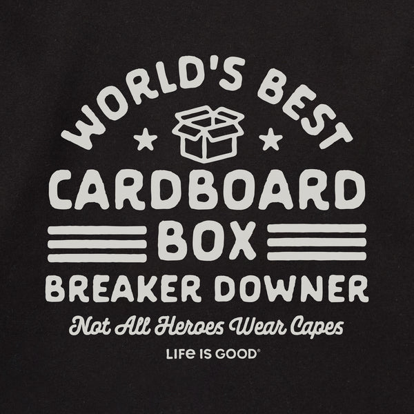 Life Is Good Adult Unisex Cardboard Box Breaker Downer Every Wear Crew Sweatshirt