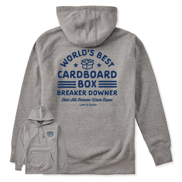 life is good Adult Unisex Cardboard Box Breaker Downer Every Wear Hoodie Sweatshirt