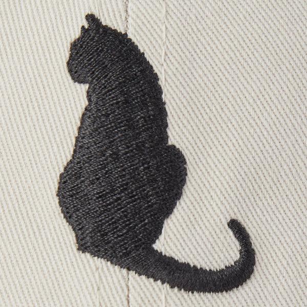 Life Is Good Adult Unisex Cat Flower Power Chill Cap