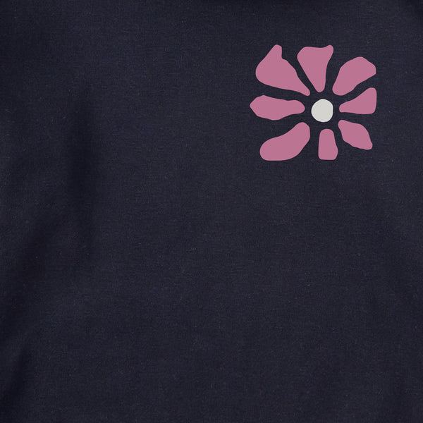 Life Is Good Adult Unisex Cats In Flower Field Every Wear Crew Sweatshirt