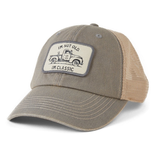 life is good Adult Unisex Classic Pickup and Dog Trucker