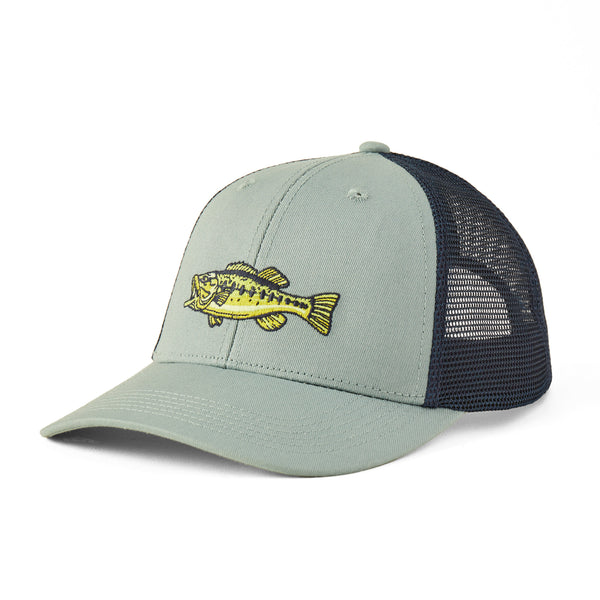 life is good Adult Unisex Clean Large Mouth Bass Trucker