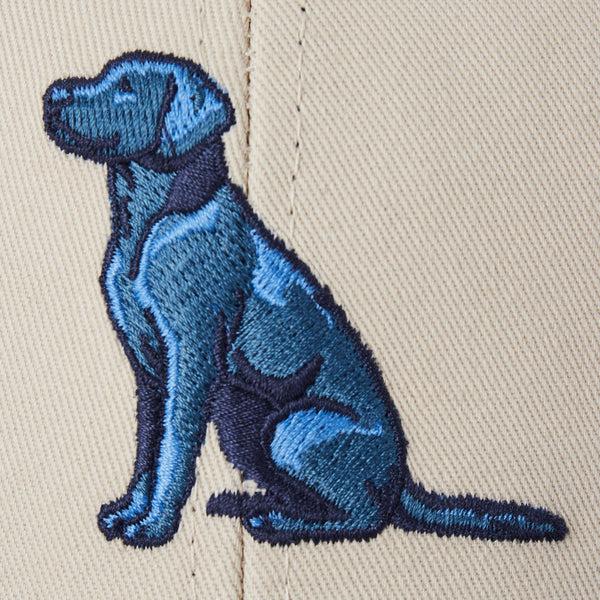 Life Is Good Adult Unisex Clean Sitting Dog Trucker