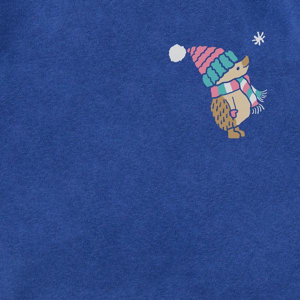 Life Is Good Adult Unisex Cozy Hedgehog Every Wear Hoodie Sweatshirt