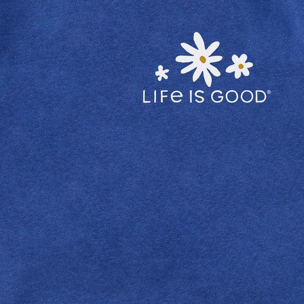 Life Is Good Adult Unisex Daisy Splash Every Wear Hoodie Sweatshirt