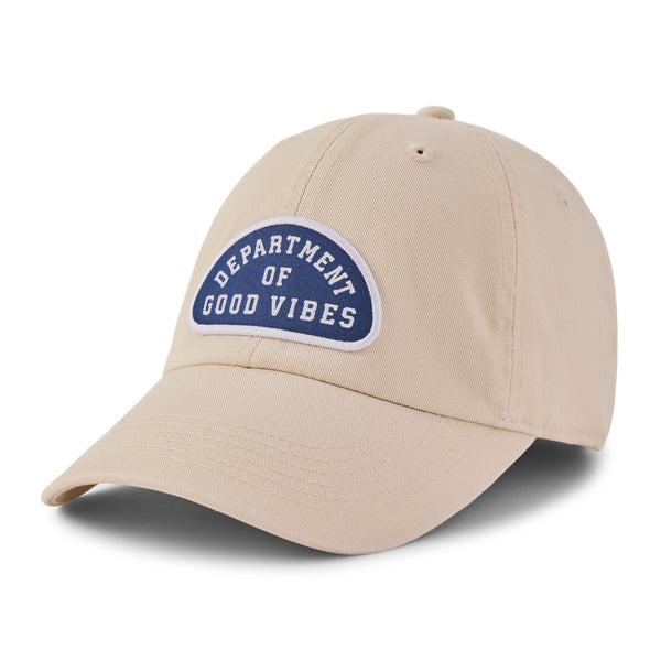 Life Is Good Adult Unisex Dept. Of Good Vibes Patch Chill Cap