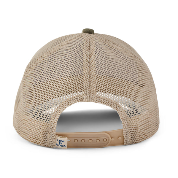 Life Is Good Adult Unisex Dept. Of Good Vibes Patch Trucker