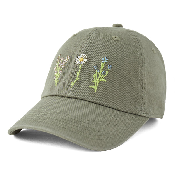 Life Is Good Adult Unisex Detailed Wildflowers Chill Cap