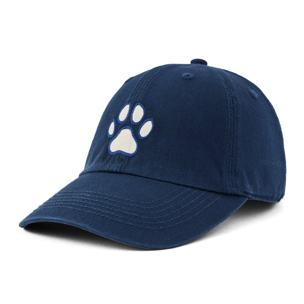 life is good Adult Unisex Embroidered Paw Chill Cap