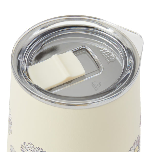 Life Is Good Adult Unisex Falling Daisies 10 Oz. Wine Tumbler