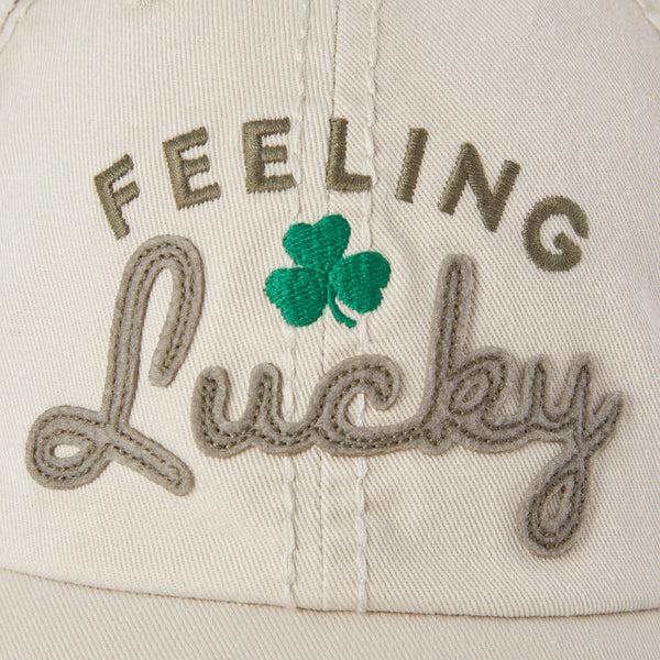 Life Is Good Adult Unisex Feeling Lucky Today Sunwashed Chill Cap