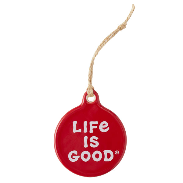 Life Is Good Adult Unisex Gingerbread Jake Holiday Ornament