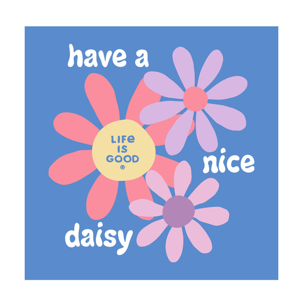life is good Adult Unisex Groovy Have A Nice Daisy Magnet