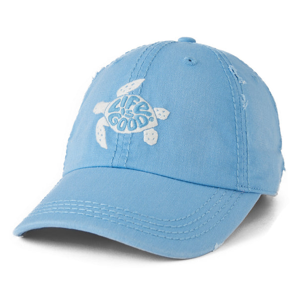 life is good Adult Unisex Groovy Turtle Sunwashed Chill Cap