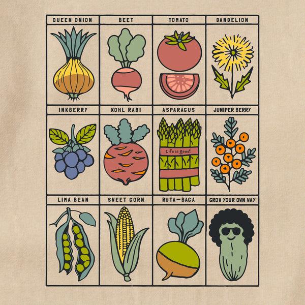 Life Is Good Adult Unisex Grow Your Own Way Every Wear Crew Sweatshirt