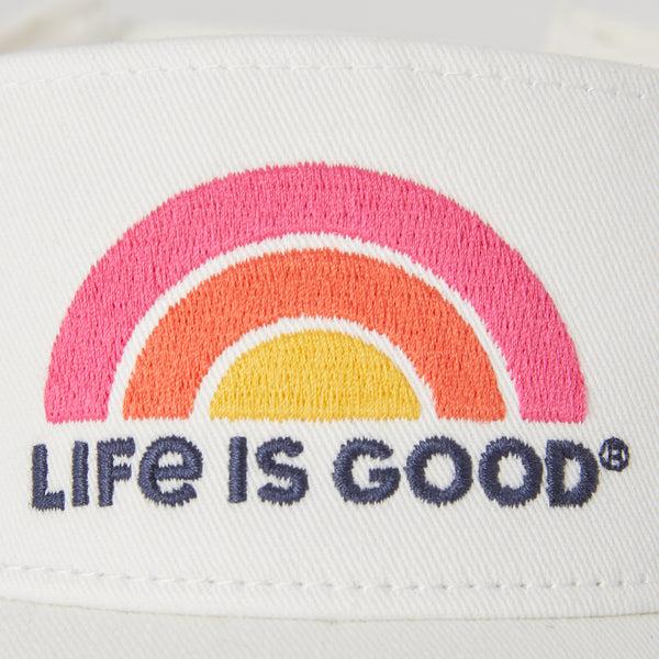 Life Is Good Adult Unisex Happiness Comes In Waves Chill Cap Visor