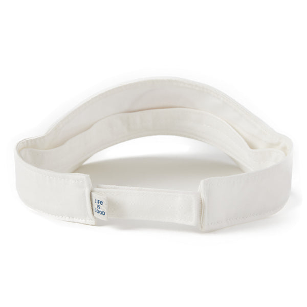 Life Is Good Adult Unisex Happiness Comes In Waves Chill Cap Visor