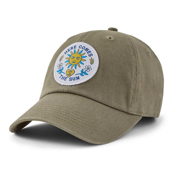 Life Is Good Adult Unisex Here Comes The Sun Patch Chill Cap