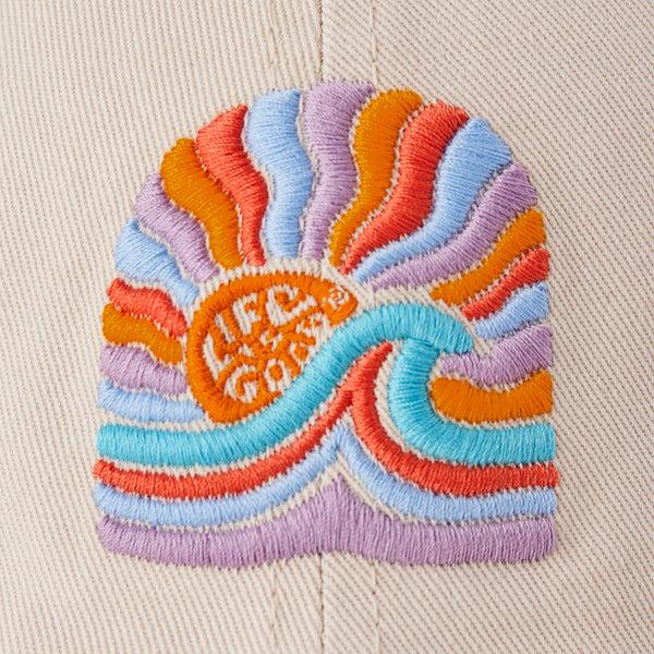 Life Is Good Adult Unisex Here Comes The Sunshine Arch Chill Cap