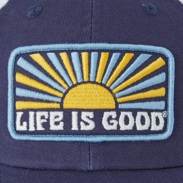 Life Is Good Adult Unisex Horizontal Sunburst Trucker