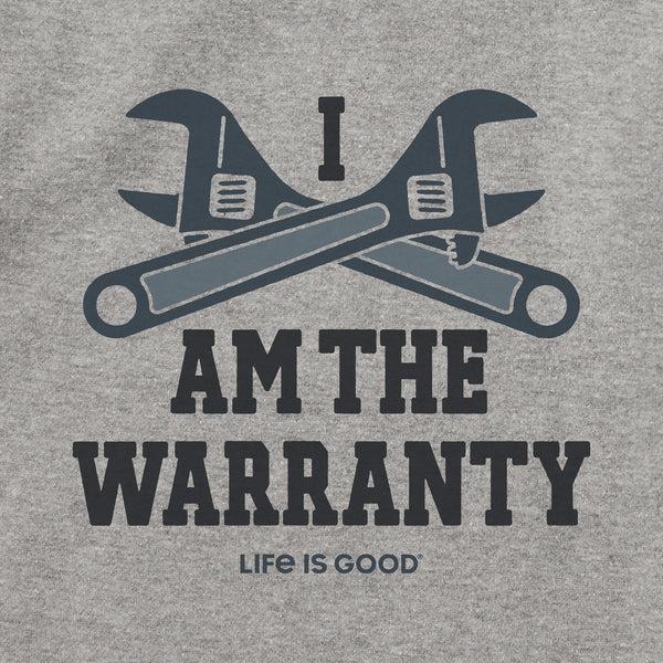 Life Is Good Adult Unisex I Am The Warranty Every Wear Crew Sweatshirt