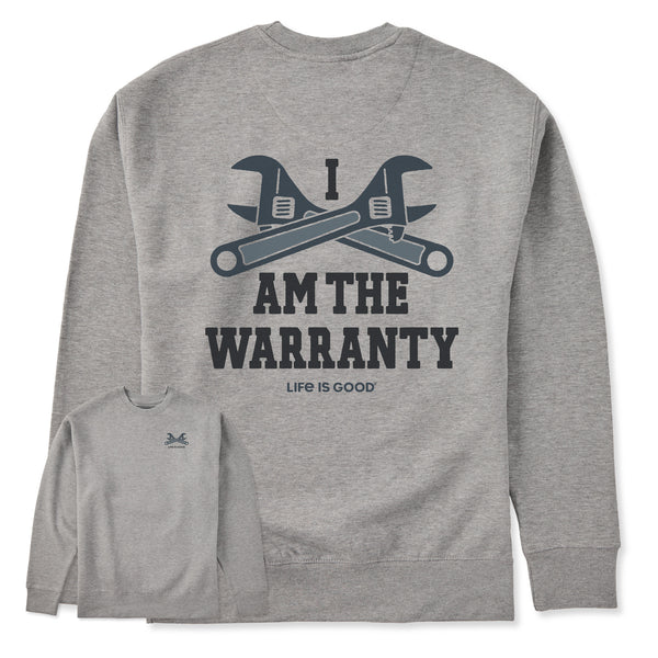 life is good Adult Unisex I am the Warranty Every Wear Crew Sweatshirt