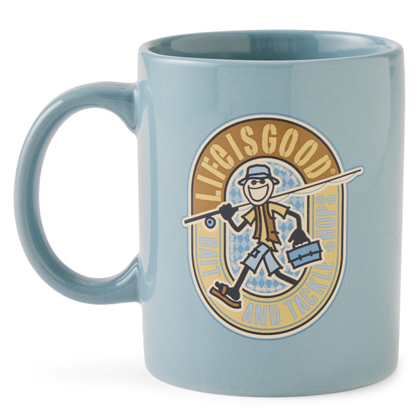 life is good Adult Unisex Jake Bait and Tackle Shop Jake's Mug
