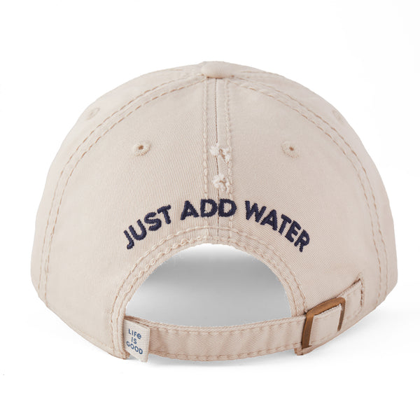 Life Is Good Adult Unisex Just Add Water Kayak Sunwashed Chill Cap