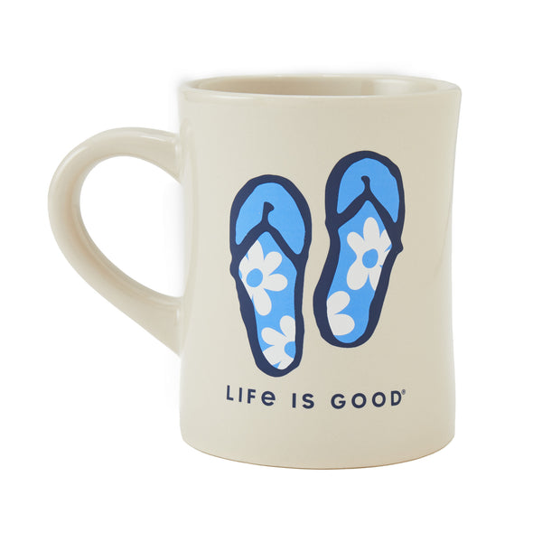 life is good Adult Unisex Keep it Simple Flips Diner Mug