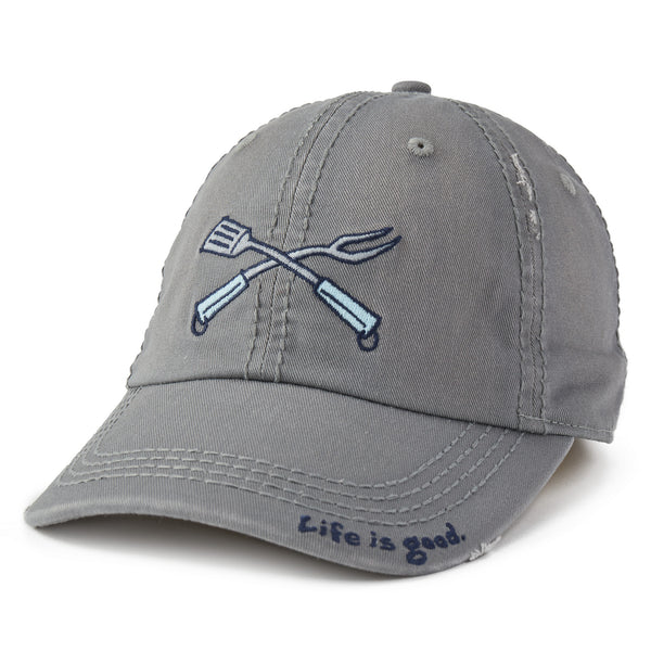 life is good Adult Unisex King of the Grill Sunwashed Chill Cap