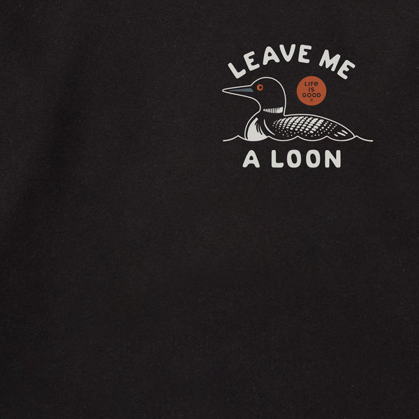 Life Is Good Adult Unisex Leave Me A Loon Every Wear Crew Sweatshirt