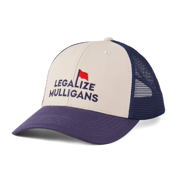 life is good Adult Unisex Legalize Mulligans Trucker