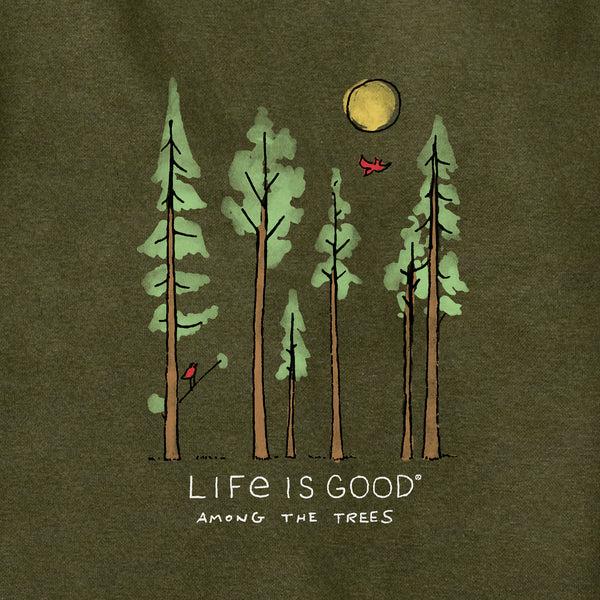 Life Is Good Adult Unisex Life Is Good Among The Trees Every Wear Hoodie Sweatshirt