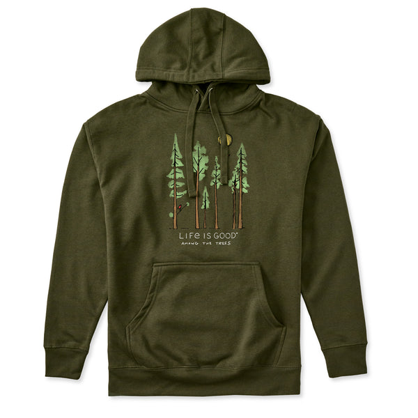 life is good Adult Unisex Life is Good Among the Trees Every Wear Hoodie Sweatshirt