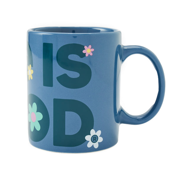 Life Is Good Adult Unisex Life Is Good Daisies Jake's Mug