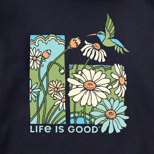 Life Is Good Adult Unisex Life Is Good Hummingbird Every Wear Hoodie Sweatshirt