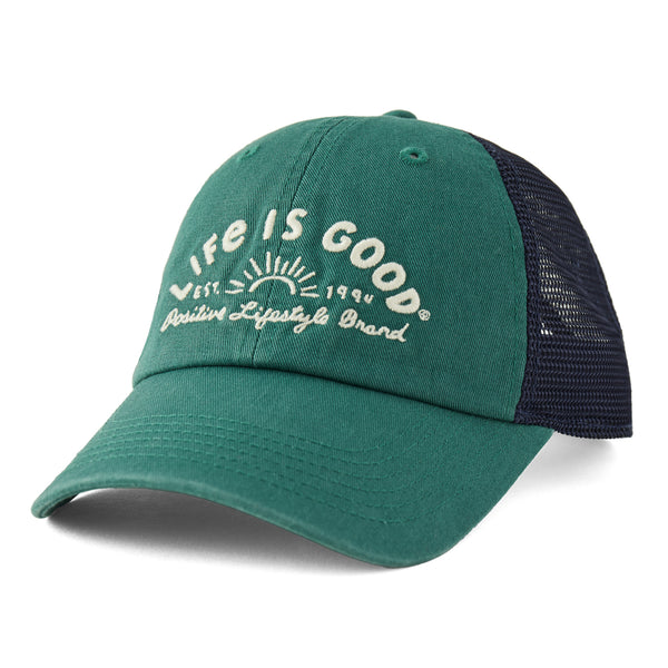 life is good Adult Unisex Life is Good Positive Lifestyle Brand Trucker
