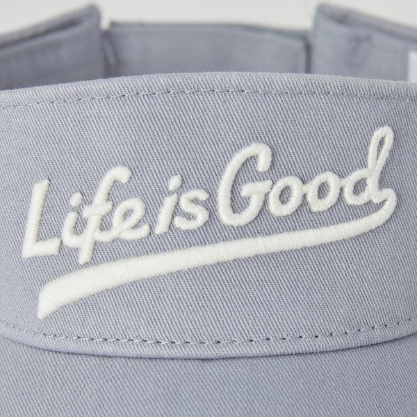 Life Is Good Adult Unisex LIG Ballyard Script Chill Cap Visor