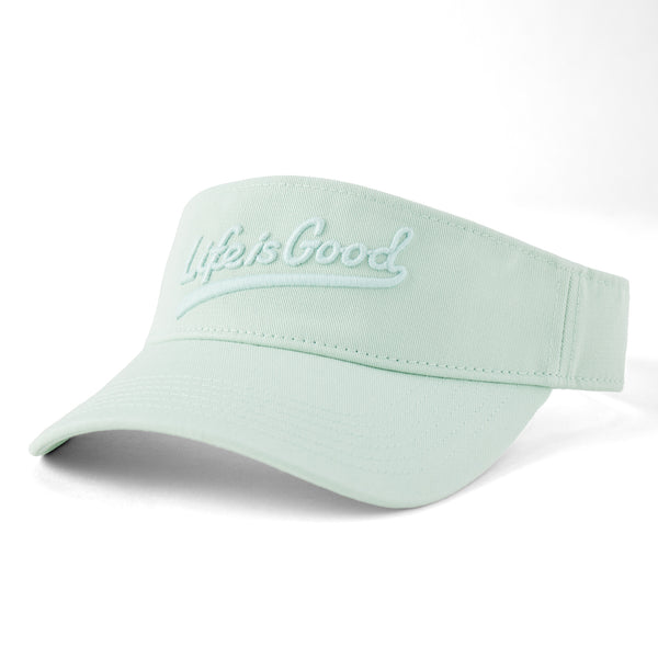 Life Is Good Adult Unisex LIG Ballyard Script Chill Cap Visor