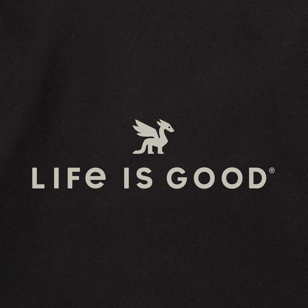 Life Is Good Adult Unisex LIG Dragon Logo Every Wear Crew Sweatshirt