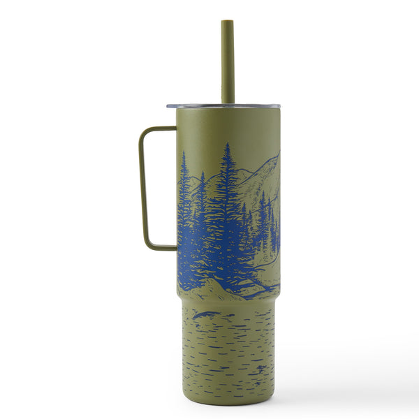 Life Is Good Adult Unisex LIG Great Outdoors Landscape 32 Oz. Cup And Straw
