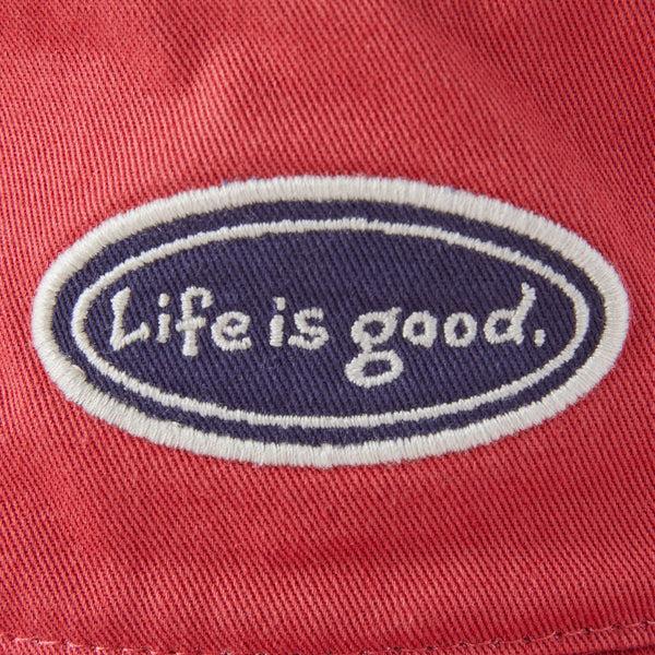 Life Is Good Adult Unisex LIG Vintage Oval Bucket Hat