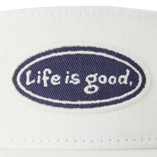 Life Is Good Adult Unisex LIG Vintage Oval Chill Cap Visor