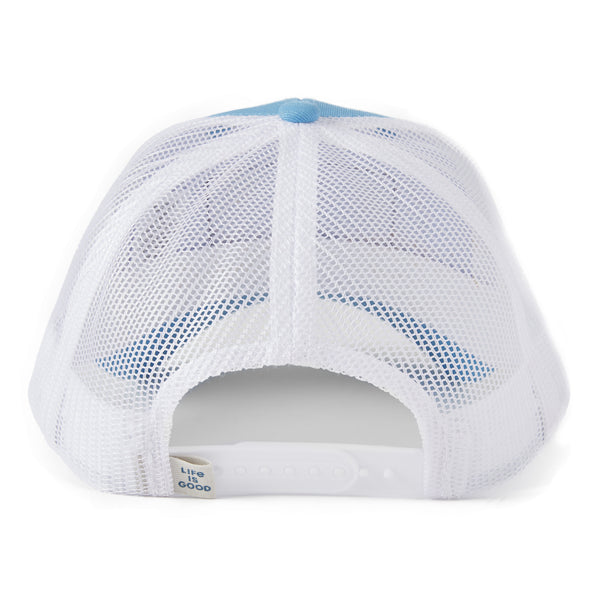 Life Is Good Adult Unisex LIG Wave Hard Mesh Back Cap