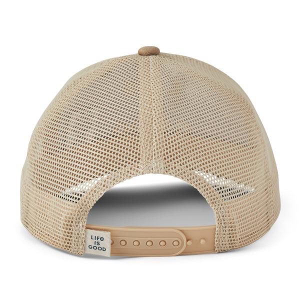 Life Is Good Adult Unisex LIG Wordmark Stacked Trucker