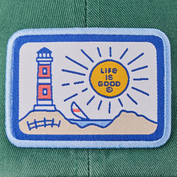 Life Is Good Adult Unisex Lighthouse Patch Chill Cap