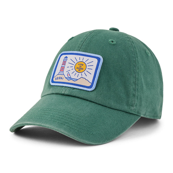 life is good Adult Unisex Lighthouse Patch Chill Cap
